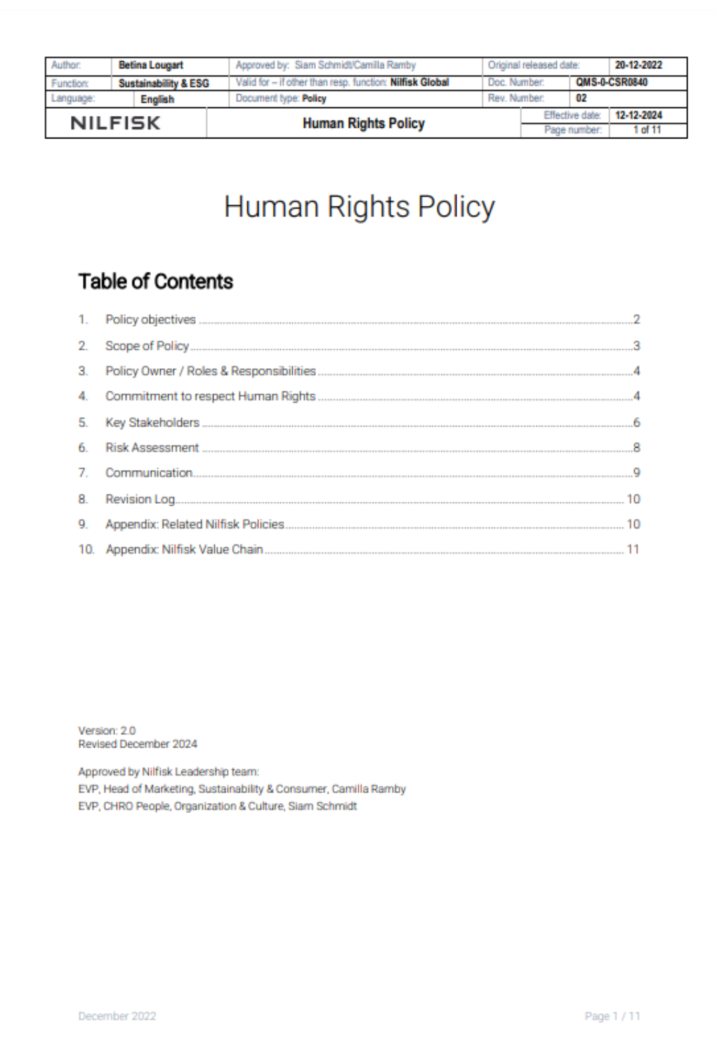 EN Human Rights Policy