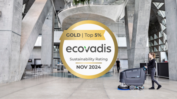 Nilfisk awarded with EcoVadis Gold Medal