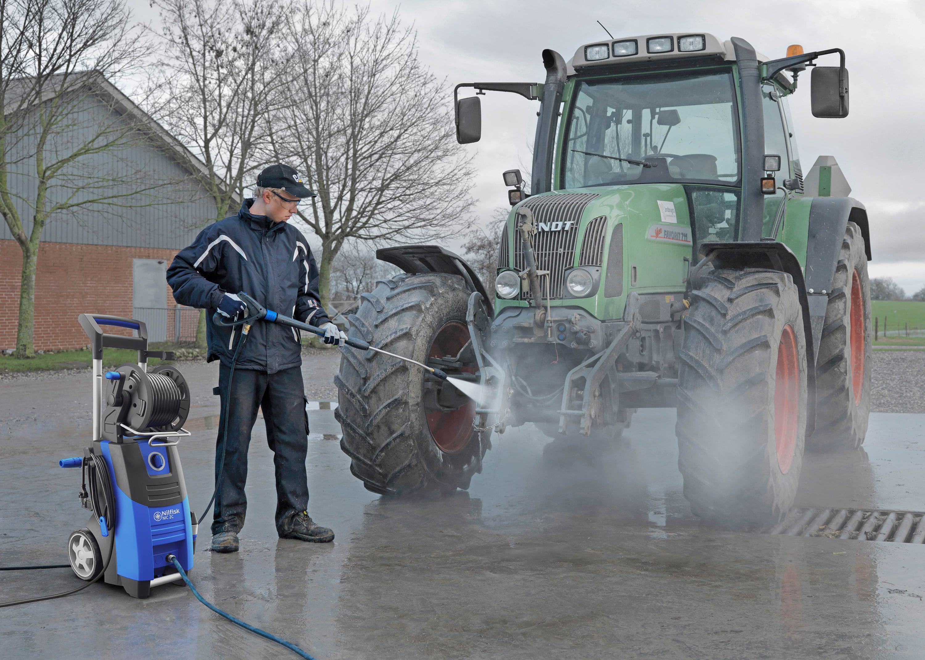 Nettoyeurs à haute pression mobiles eau froide