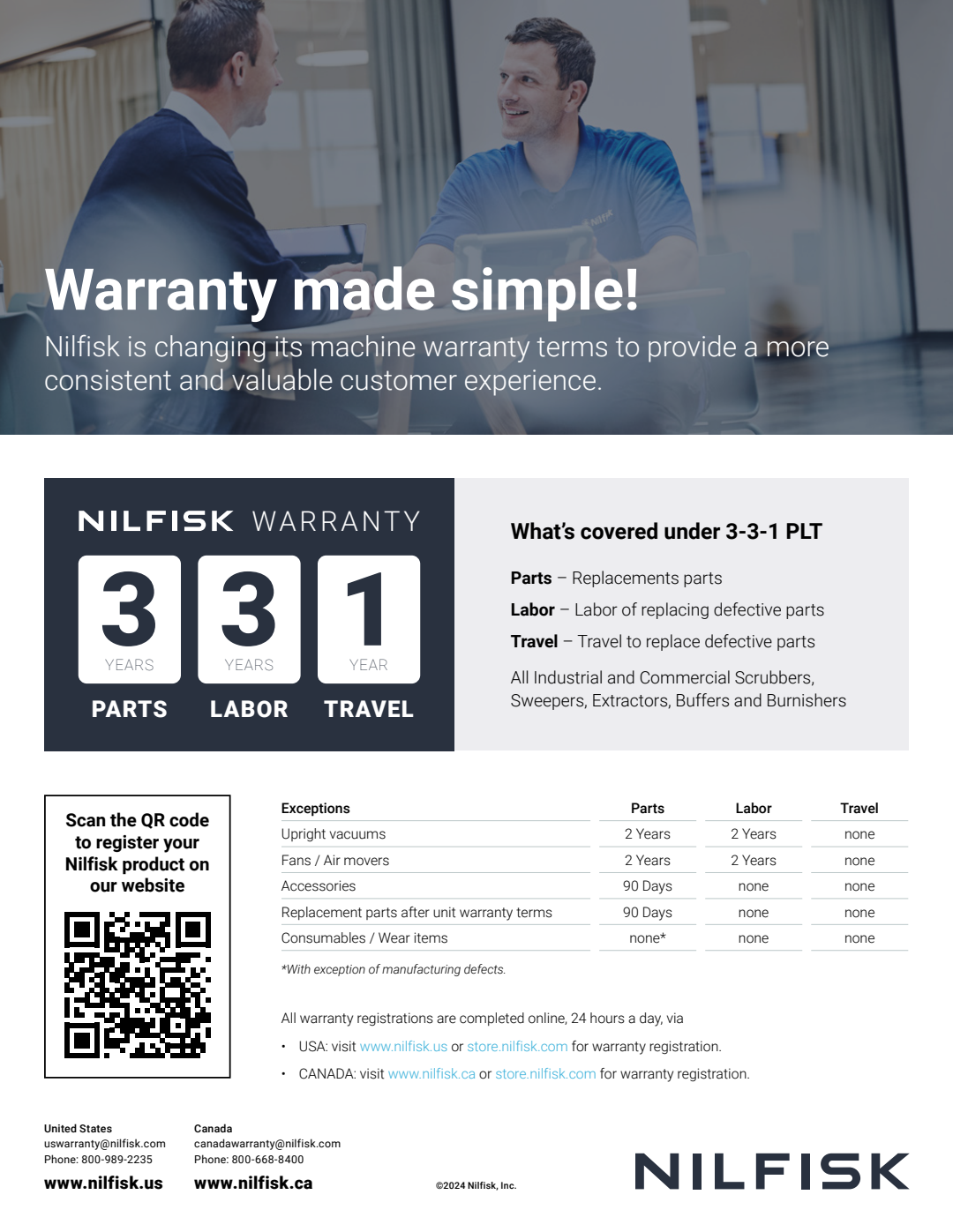 US 2024 Warranty Flyer